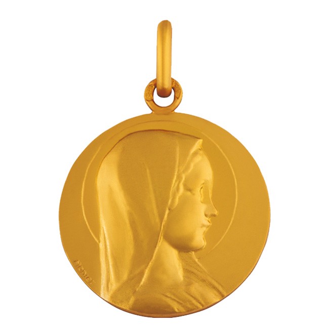 Médaille Vierge jeune Arthus Bertrand
