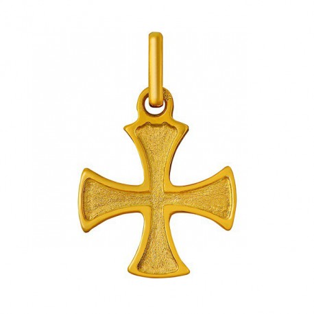 Pendentif croix égale or 