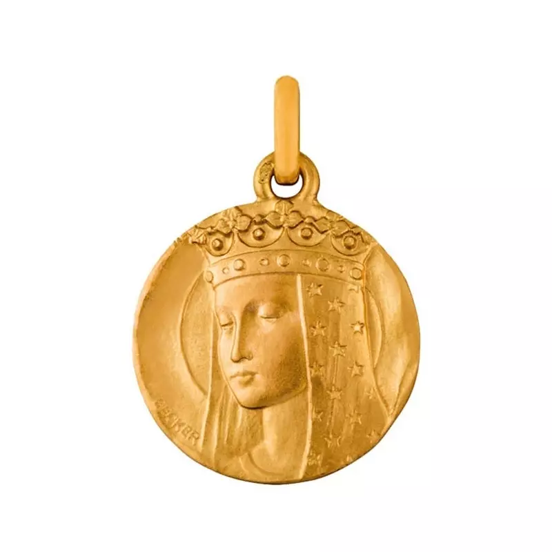 Médaille Vierge aux étoiles 18mm