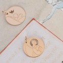 Médaille esquisse Vierge d'Espérance