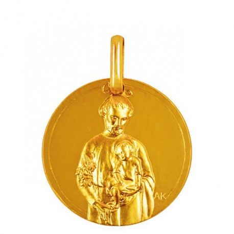 Médaille Saint Joseph au Lys