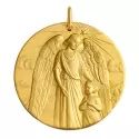 MEDAILLE BERCEAU ANGE GARDIEN VERMEIL