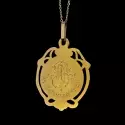 Collection Les Antiques - Médaille vierge ajourée Paula - 1
