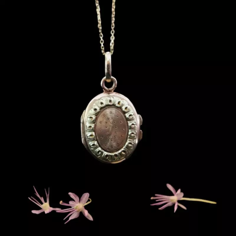 Collection Les Antiques - Pendentif locket 2 ors Paul