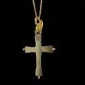 Collection Les Antiques - Pendentif croix turquoises Elise - 3