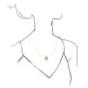 Collection Les Antiques - Pendentif locket contour tressé Charles - 3