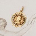 Médaille vierge ajourée Paula