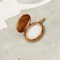 Collection Les Antiques - Pendentif locket contour tressé Charles - 5