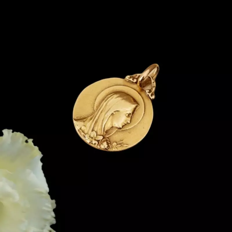 Collection Les Antiques - Médaille Vierge de profil Cassandre