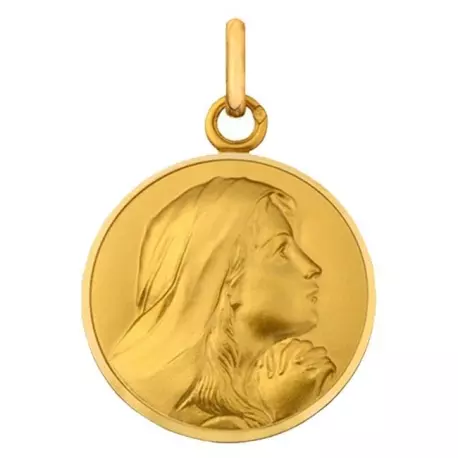 Médaille Vierge en contemplation