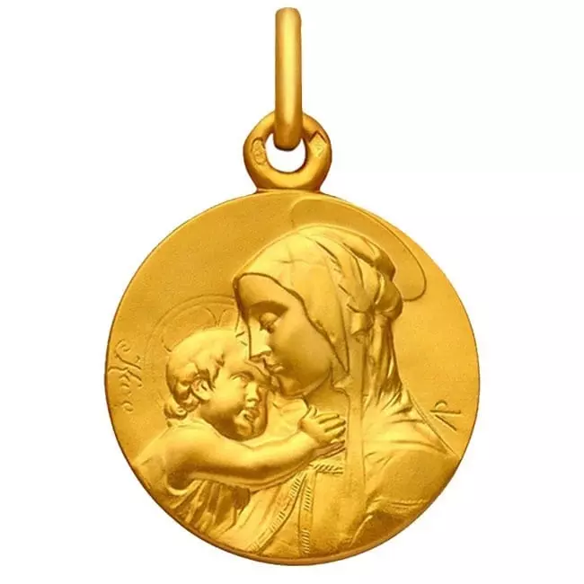 Médaille Vierge à l'enfant