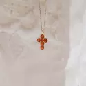 COLLIER CROIX CORAIL JEANNE