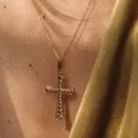 Pendentif croix classique - Croix stylisée - 1