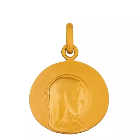 Médaille Vierge jeune galet