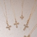 Collier Valentine diamant et perles