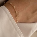 Bracelet Elise • Perle blanche