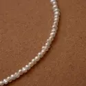 Pendentif et collier  - Collier Albane • Perles blanches - 2