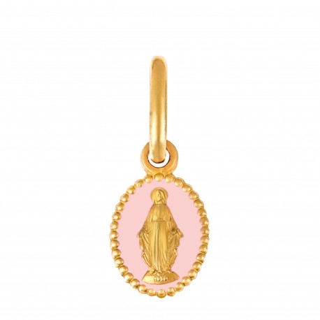 MEDAILLE MIRACULEUSE LAQUE ROSE POUDRE
