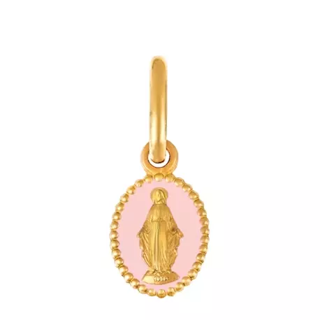 MEDAILLE MIRACULEUSE LAQUE ROSE POUDRE