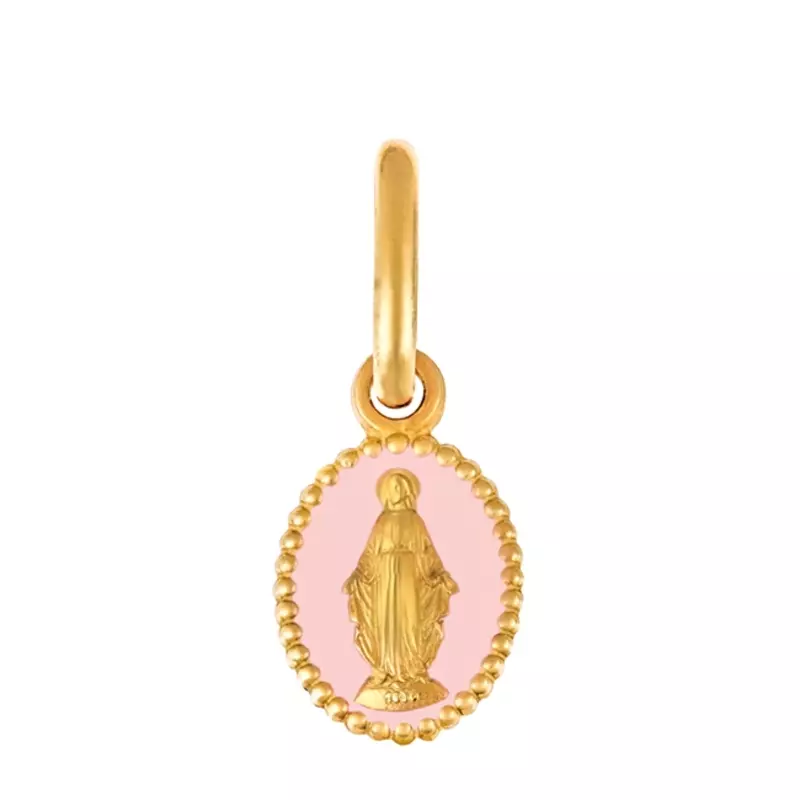 MEDAILLE MIRACULEUSE LAQUE ROSE POUDRE