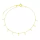 Bracelet Elise • Perle blanche