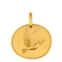 MEDAILLE GALET COLOMBE