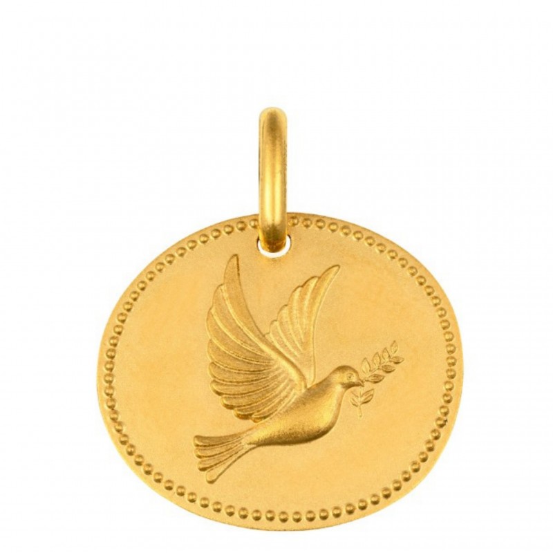 MEDAILLE GALET COLOMBE