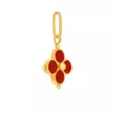 Pendentif croix terracotta