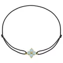 Bracelet sur cordon - Bracelet cordon • Croix  bleu - 0