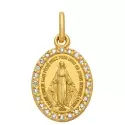 MEDAILLE VIERGE MIRACULEUSE DIAMANT