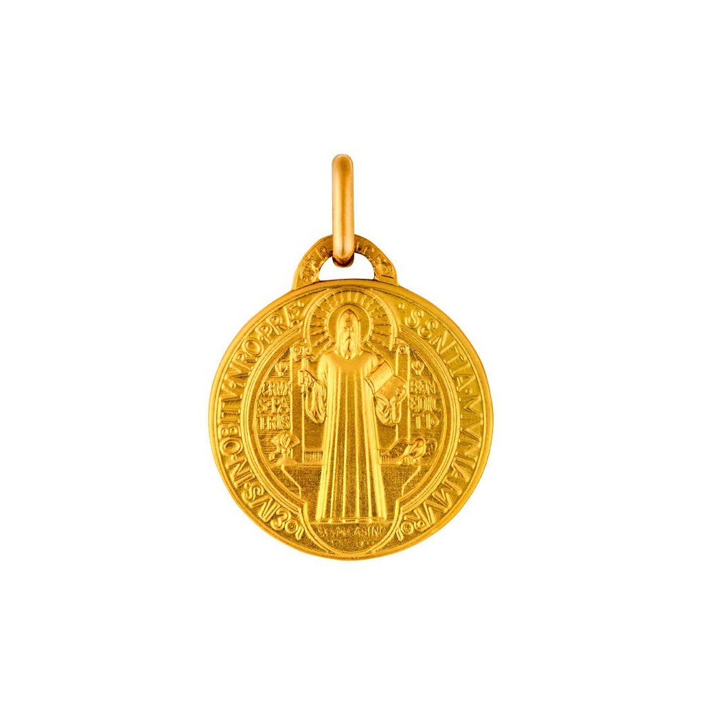 Fdit Médaille ST Benoît Médaille Saint Benoît Métal Antirouille
