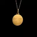 Collection Les Antiques - Médaille Vierge deux ors et diamants Myriam - 1