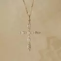 Pendentif croix Flore • Diamants