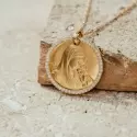 Médaille Notre Dame de tendresse tour diamanté