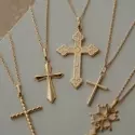 Pendentif croix classique - Pendentif croix Byzantine - 3