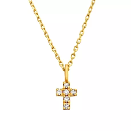 Collier Mini croix Alice