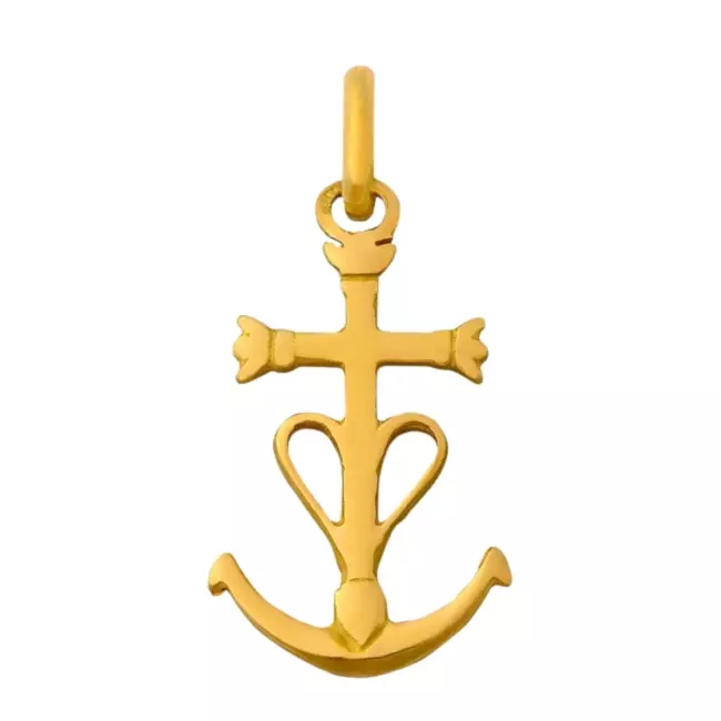 Pendentif croix de camargue