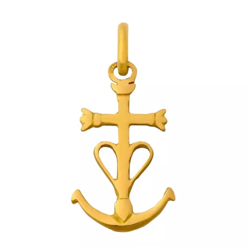 Pendentif croix de camargue