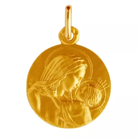 Médaille de baptême Notre Dame de la confiance