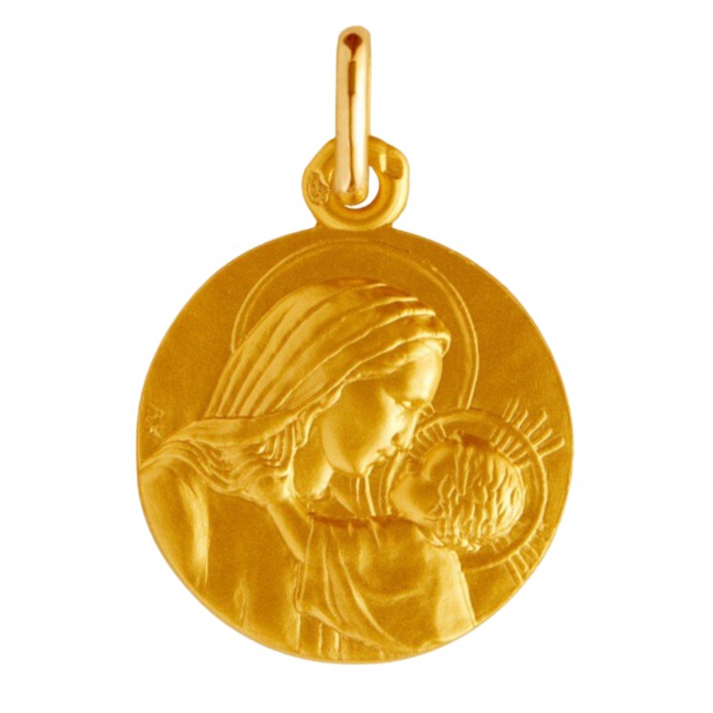 Médaille de baptême Notre Dame de la confiance