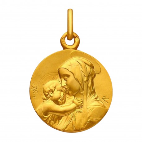 Medaille Vierge a l'enfant 16mm