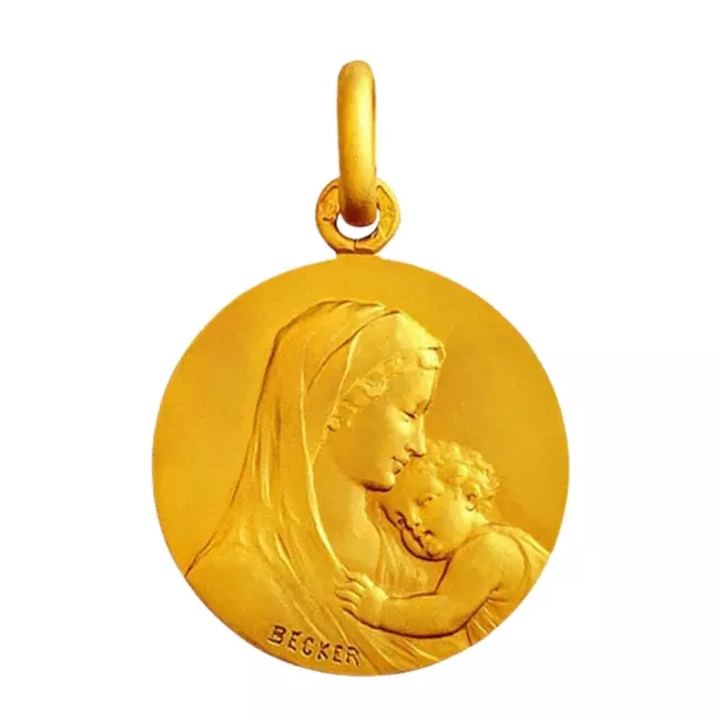 Médaille mater Dei 15mm