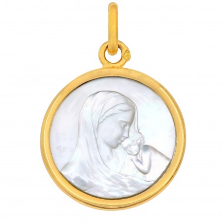 Medaille Notre Dame de tendresse nacre