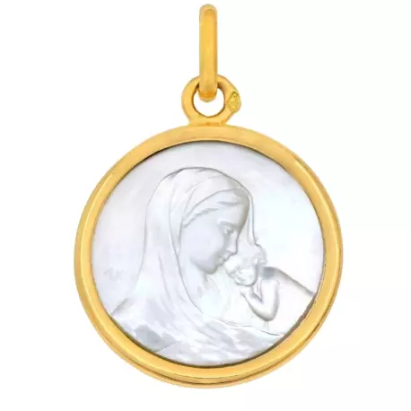 Medaille Notre Dame de tendresse nacre