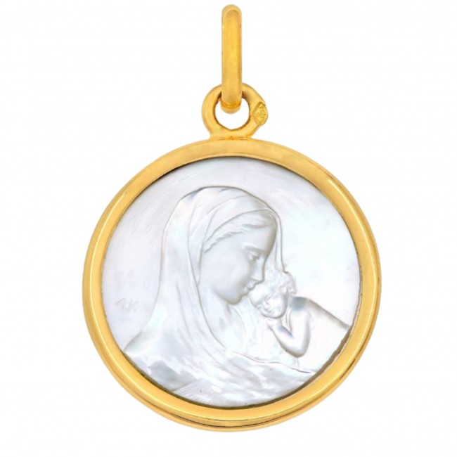 Medaille Notre Dame de tendresse nacre