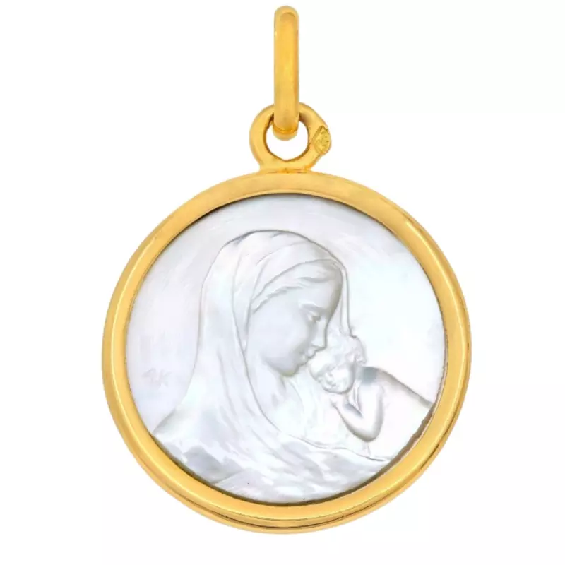 Medaille Notre Dame de tendresse nacre