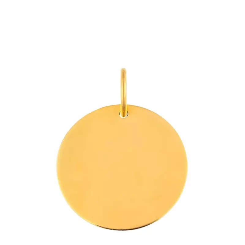 Pendentif personnalisé - Médaille Jeton 12mm