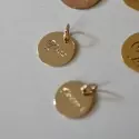 Pendentif personnalisé - Médaille Jeton 12mm - 1