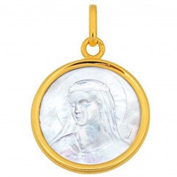 Medaille Notre Dame de Lumiere nacre