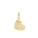 Petite joaillerie - Pendentif coeur Juliette • Diamants - 0